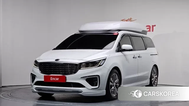 Kia The New Carnival 2018 Белый из Кореи