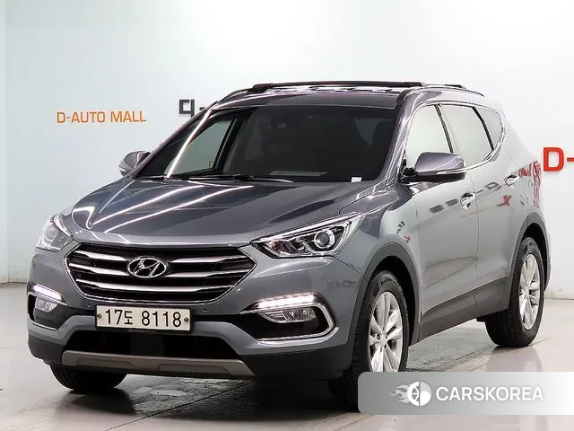 Hyundai Santa Fe The Prime 2018 Серый из Кореи