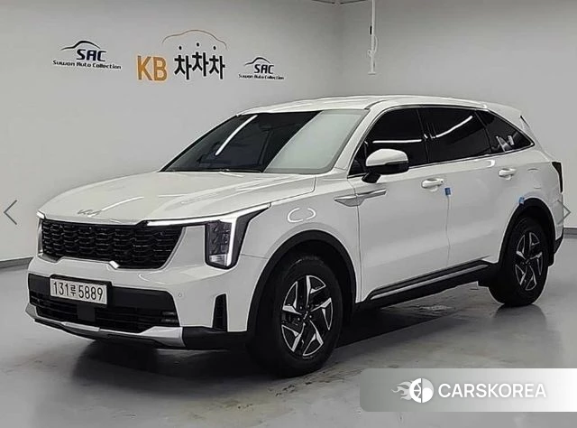 Kia The New Sorento 4th Generation 2024 Белый из Кореи