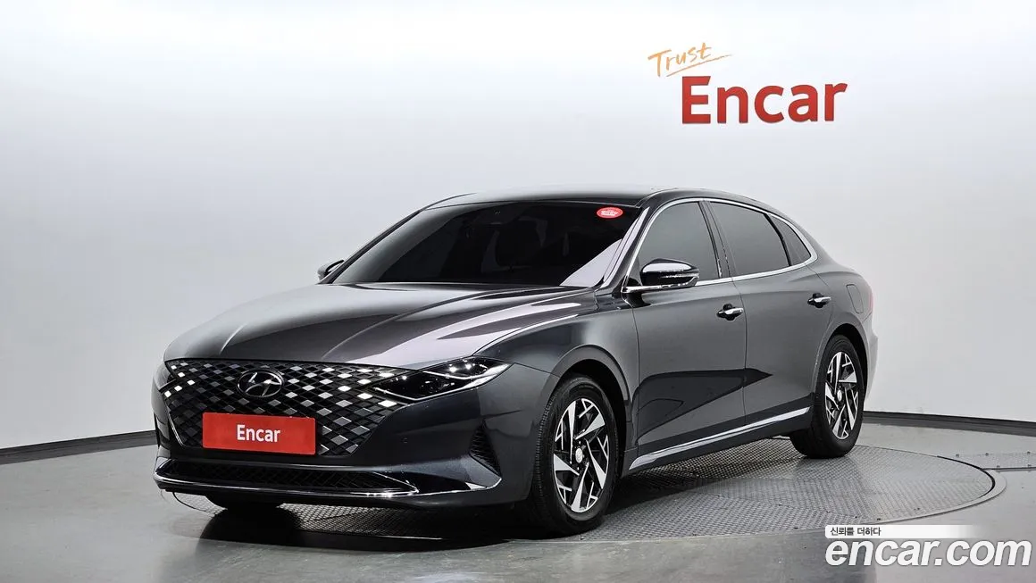Hyundai The New Grandeur IG Hybrid 2020 Серый из Кореи