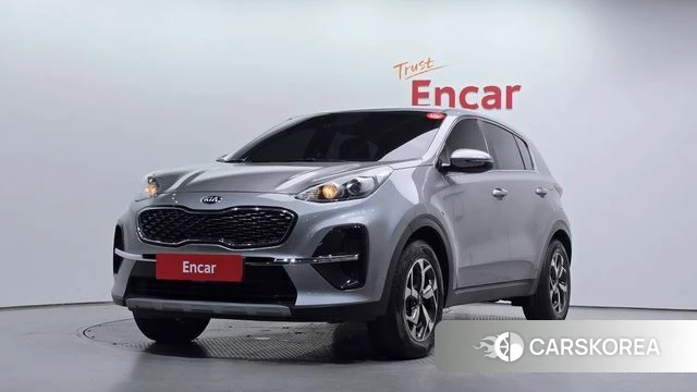 Kia Sportage The Bold 2021 Серый из Кореи