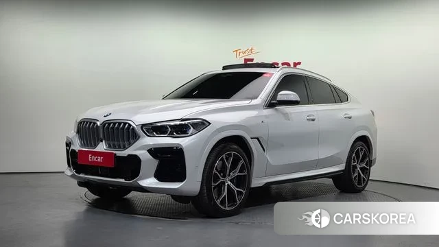 BMW X6 (G06) 2022 Белый из Кореи