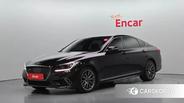 Genesis G80 2018 Черный из Кореи
