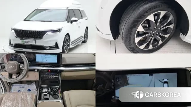 Kia The New Carnival 4th Generation 2023 Белый из Кореи