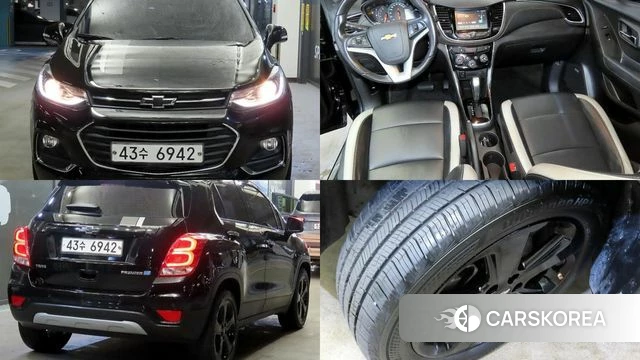 Chevrolet (GM Daewoo) The New Trax 2019 Черный из Кореи