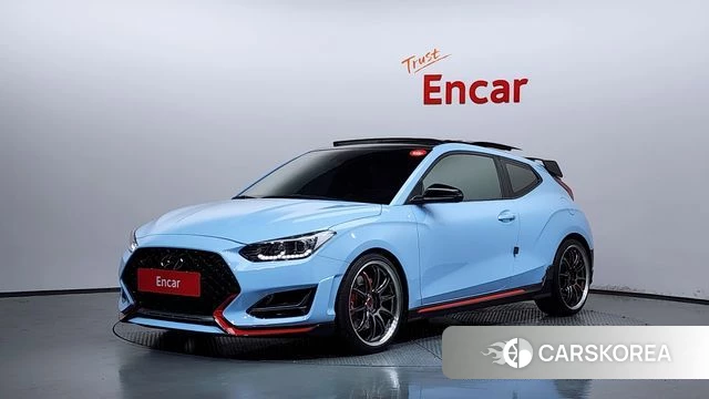 Hyundai Veloster (JS) 2020 Небесно-голубой из Кореи