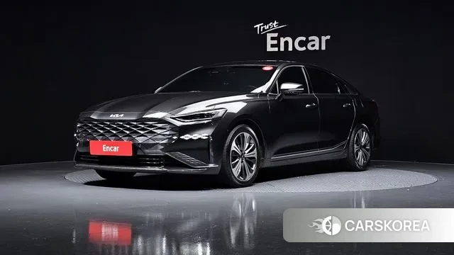 Kia K8 Hybrid 2022 Серый из Кореи