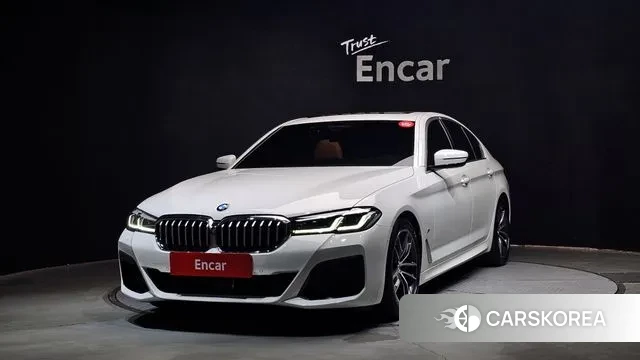 BMW 5 Series (G30) 2021 Белый из Кореи