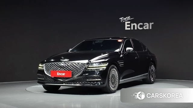 Genesis G80 (RG3) 2021 Черный из Кореи