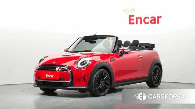 Mini Cooper Convertible 2024 Красный из Кореи