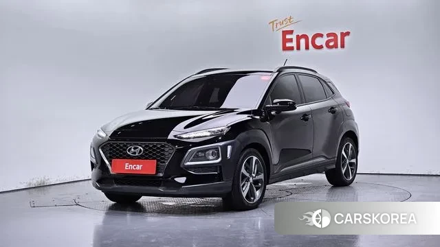 Hyundai Kona 2018 Черный из Кореи