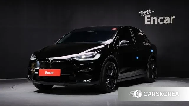 Tesla Model X 2023 Черный из Кореи