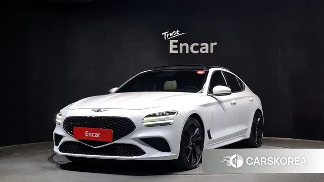 Genesis The New G70 2022 Белый из Кореи