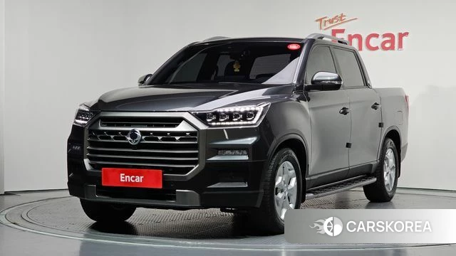 Ssangyong The New Rexton Sport 2023 Серый из Кореи