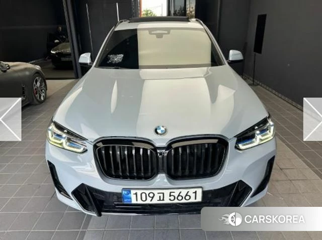 BMW X3 (G01) 2023 Серебристо-серый из Кореи