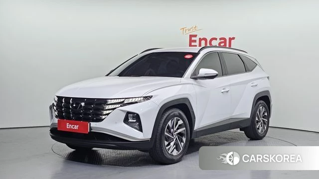 Hyundai Tucson (NX4) 2021 Белый из Кореи