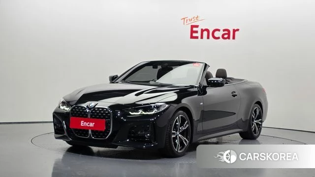 BMW 4 Series (G22) 2021 Черный из Кореи
