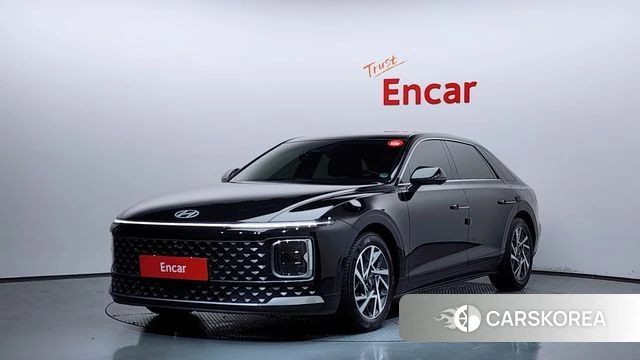 Hyundai Grandeur Hybrid (GN7) 2023 Черный из Кореи