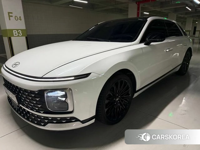 Hyundai Grandeur (GN7) 2023 Белый из Кореи