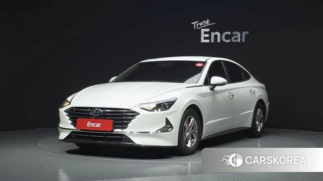 Hyundai Sonata (DN8) 2019 Белый из Кореи