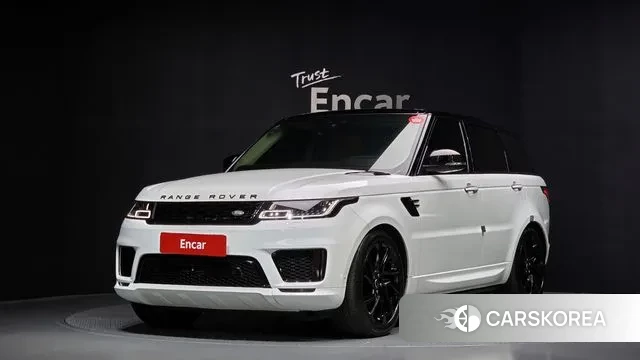 Land Rover Range Rover Sport 2nd Generation 2019 Белый из Кореи