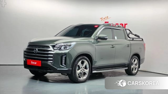 Ssangyong The New Rexton Sport 2021 Зеленый из Кореи