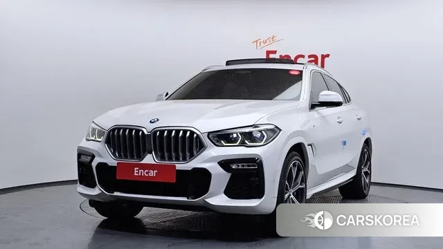 BMW X6 (G06) 2020 Белый из Кореи