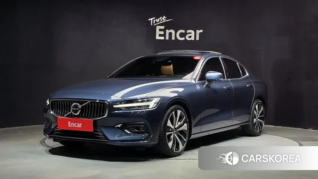 Volvo S60 3rd generation 2023 Синий из Кореи