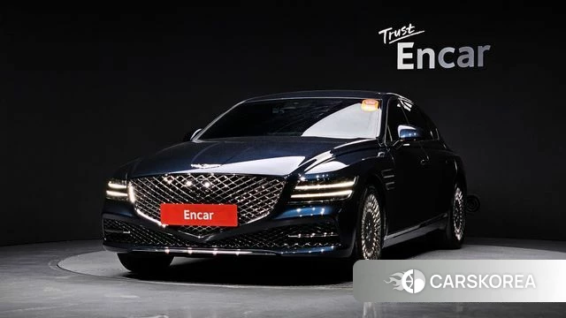 Genesis G80 (RG3) 2021 Синий из Кореи