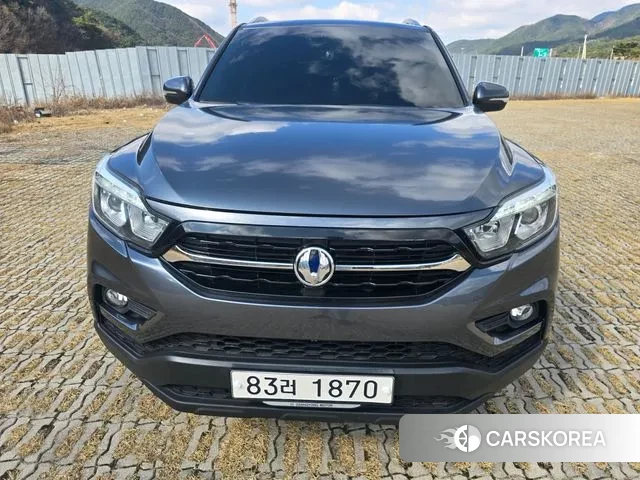 Ssangyong Rexton Sports 2018 Серый из Кореи