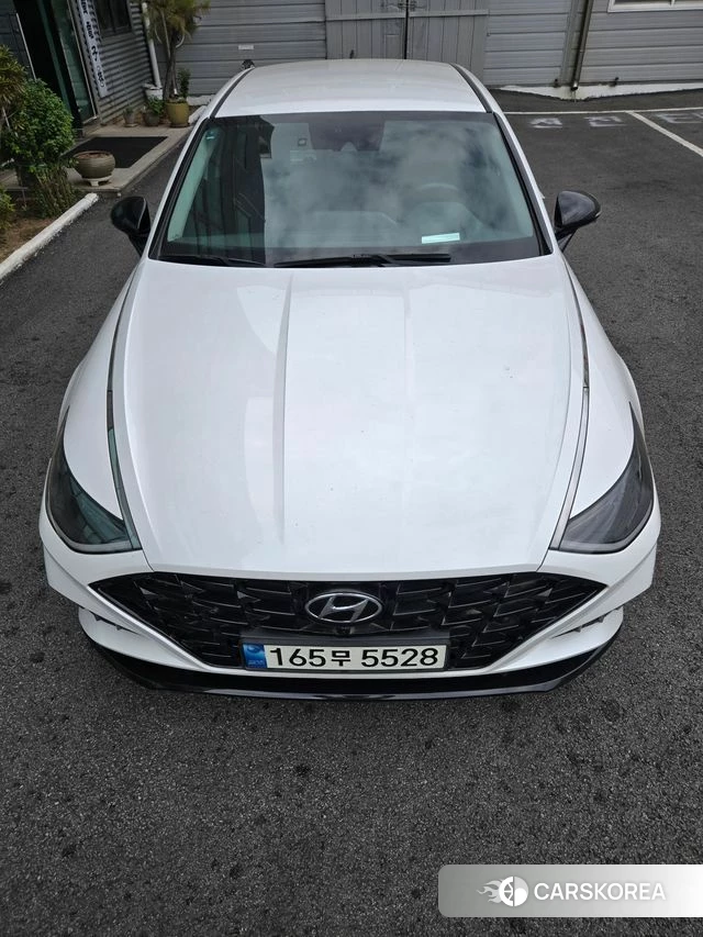 Hyundai Sonata (DN8) 2021 Белый из Кореи