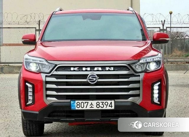 Ssangyong The New Rexton Sports Cannes 2022 Красный из Кореи