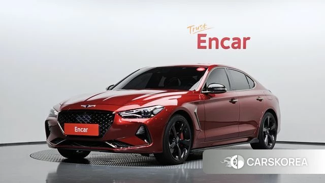 Genesis G70 2019 Красный из Кореи