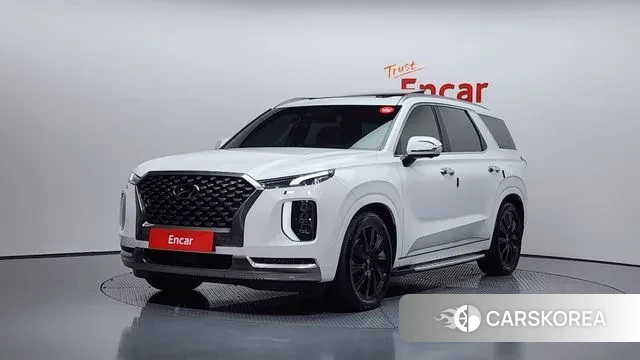 Hyundai Palisade 2021 Белый из Кореи