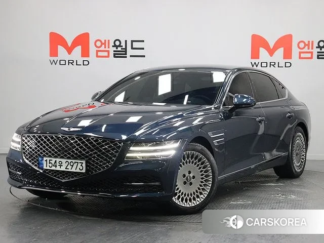 Genesis G80 (RG3) 2021 Синий из Кореи