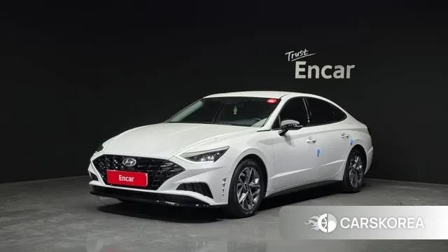 Hyundai Sonata (DN8) 2021 Белый из Кореи
