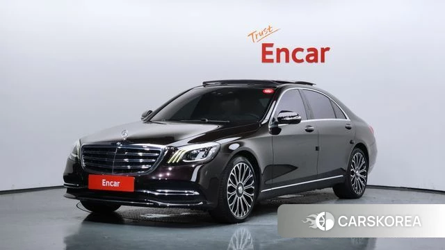 Mercedes-Benz S-Class W222 2020 Черный из Кореи