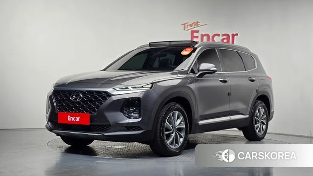 Hyundai Santa Fe TM 2019 Серый из Кореи