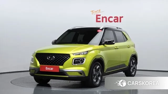 Hyundai Venue 2019 Светло-зеленый из Кореи