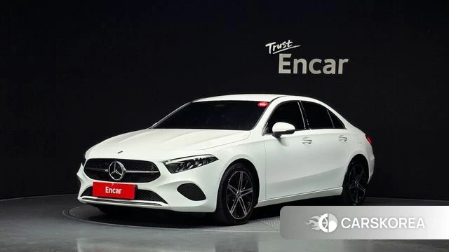 Mercedes-Benz A-Class W177 2024 Белый из Кореи