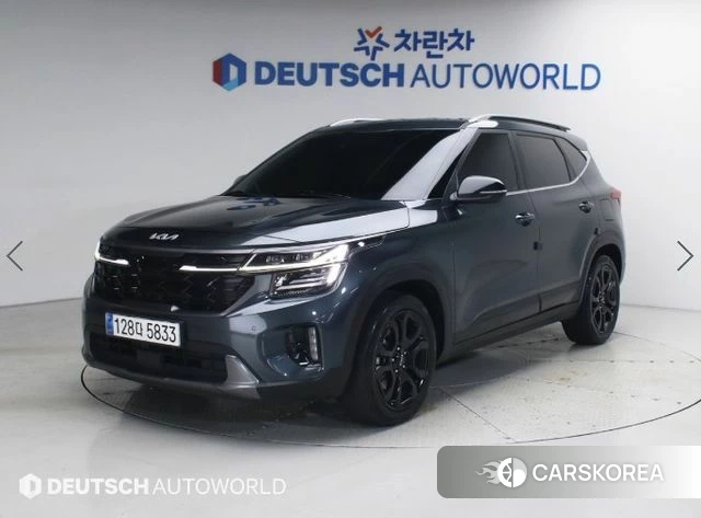 Kia The New Seltos 2023 Серый из Кореи