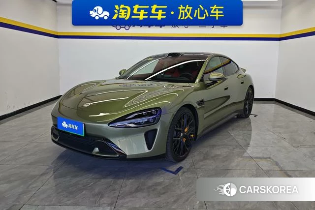 Xiaomi Car Xiaomi SU7 2024 Зеленый из Китая