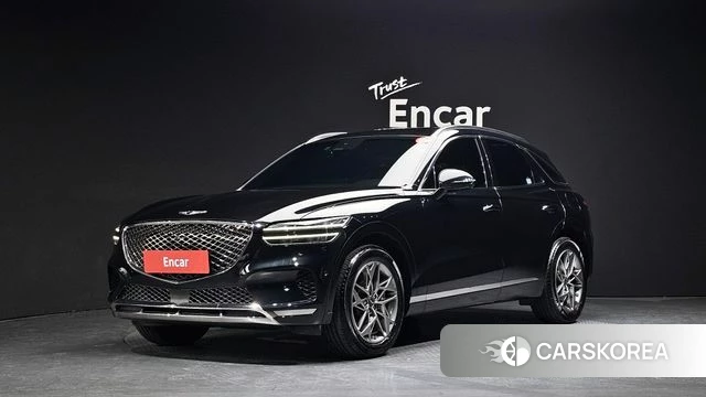 Genesis GV70 2022 Черный из Кореи
