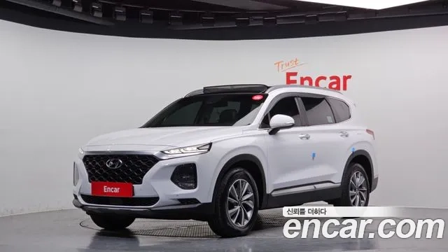 Hyundai Santa Fe TM 2019 Белый из Кореи