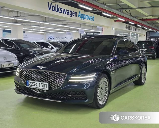 Genesis G80 (RG3) 2021 Темно-зеленый из Кореи