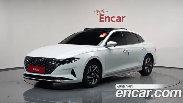 Hyundai The New Grandeur IG Hybrid 2022 Белый из Кореи