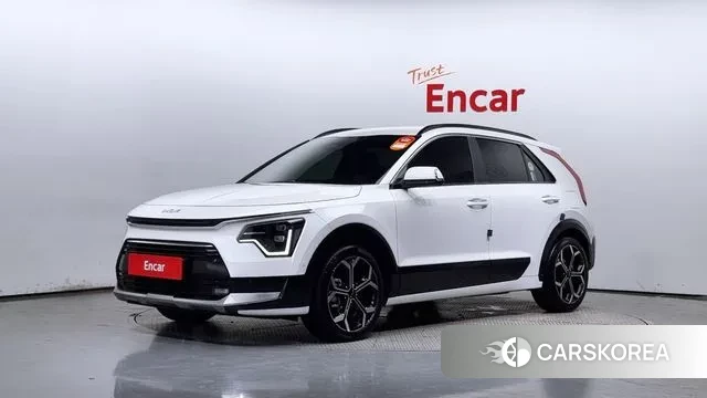 Kia Di Ol Nu Niro 2022 Белый из Кореи