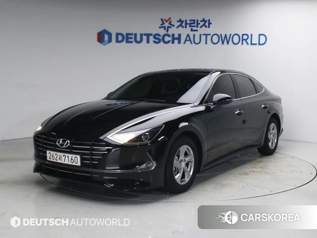 Hyundai Sonata (DN8) 2020 Черный из Кореи