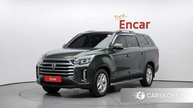 Ssangyong The New Rexton Sport 2022 Зеленый из Кореи