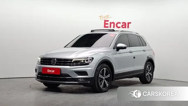 Volkswagen Tiguan second Generation 2019 Серебряный из Кореи